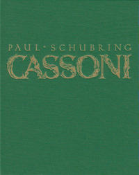 Vorderes Coverbild Cassoni. Truhen und Truhenbilder der italienischen Frührenaissance