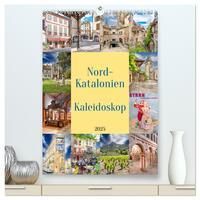 Vorderes Coverbild Nordkatalonien Kaleidoskop (hochwertiger Premium Wandkalender 2025 DIN A2 hoch), Kunstdruck in Hochglanz