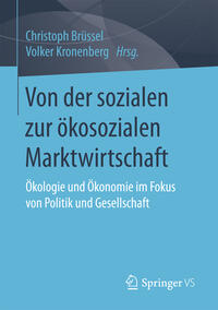 Vorderes Coverbild Von der sozialen zur ökosozialen Marktwirtschaft