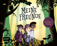 Vorderes Coverbild Meine Freunde – Das Freundebuch mit schaurig-spannendem Escape-Rätsel