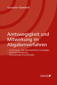 Vorderes Coverbild Amtswegigkeit und Mitwirkung im Abgabenverfahren