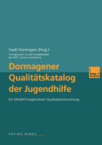 Vorderes Coverbild Dormagener Qualitätskatalog der Jugendhilfe