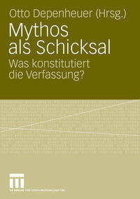 Vorderes Coverbild Mythos als Schicksal