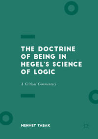 Vorderes Coverbild The Doctrine of Being in Hegel’s Science of Logic