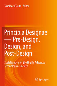 Vorderes Coverbild Principia Designae - Pre-Design, Design, and Post-Design
