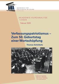 Vorderes Coverbild Verfassungspatriotismus – Zum 50. Geburtstag einer Wortschöpfung