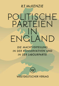 Vorderes Coverbild Politische Parteien in England