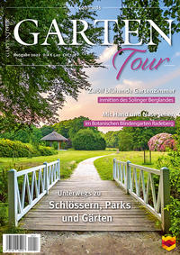 Vorderes Coverbild Gartentour Magazin 2022