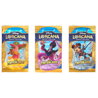 Vorderes Coverbild Disney Lorcana: Die Tintenlande (Deutsch) - Booster Pack