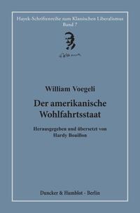 Vorderes Coverbild Der amerikanische Wohlfahrtsstaat.