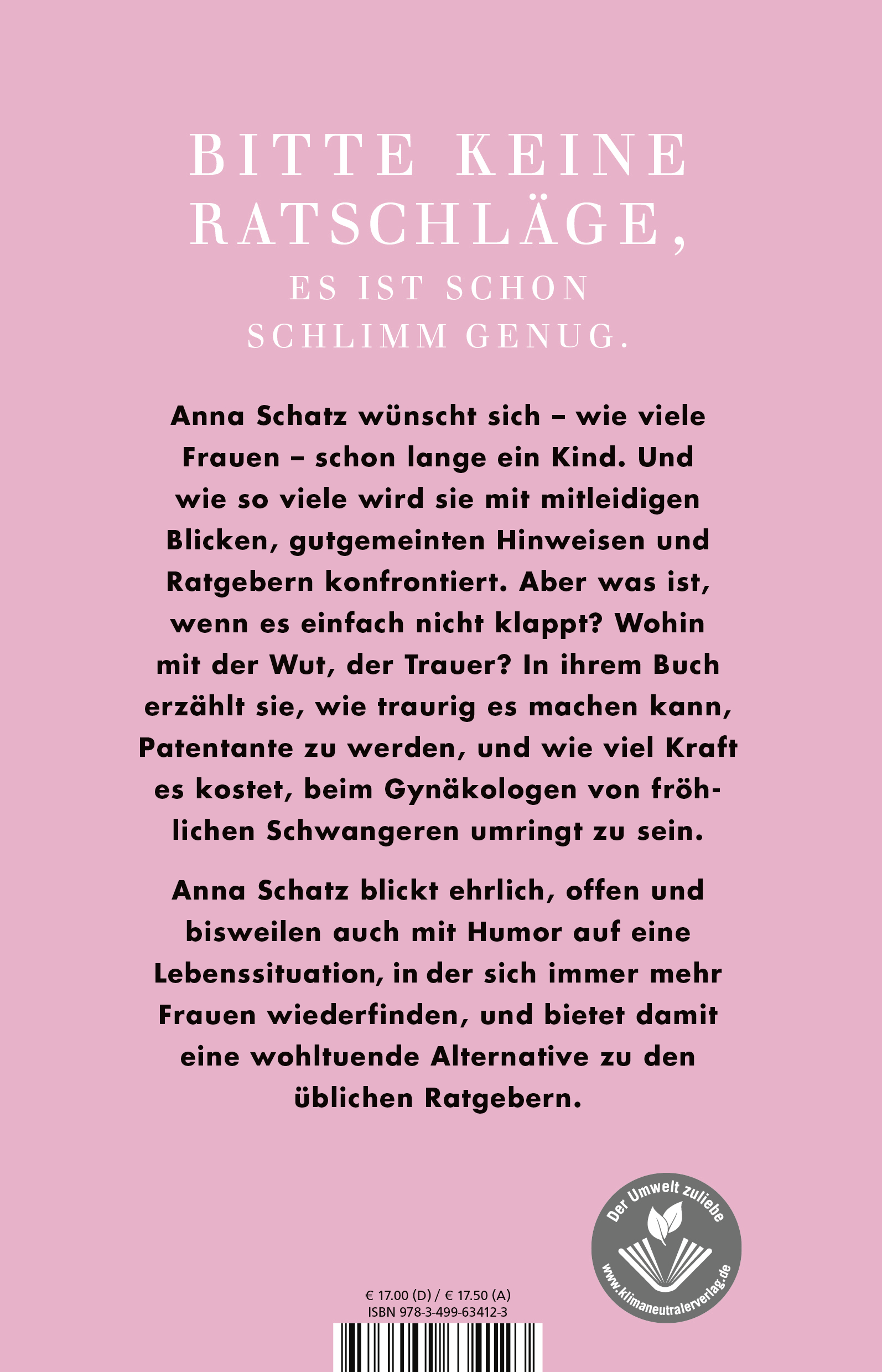 Rückseitencover Wenn ich noch eine glückliche Mami sehe, muss ich kotzen
