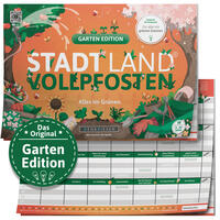 Vorderes Coverbild DENKRIESEN - STADT LAND VOLLPFOSTEN® - GARTEN EDITION - "Alles im Grünen." - A4