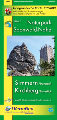 Vorderes Coverbild Naturpark Soonwald-Nahe: Simmmern (Hunsrück) /Kirchberg (Hunsrück) (WR)
