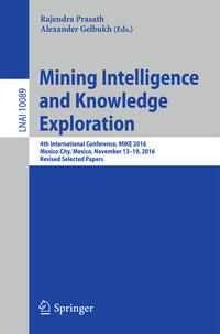 Vorderes Coverbild Mining Intelligence and Knowledge Exploration