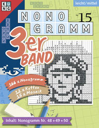 Vorderes Coverbild Nonogramm 3er-Band Nr. 15