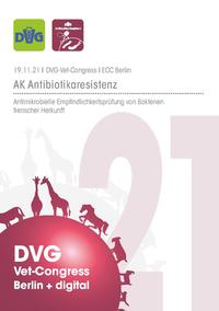 Vorderes Coverbild DVG Vet-Congress 2021 Arbeitskreis Antibiotikaresistenz
