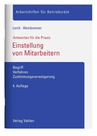 Vorderes Coverbild Einstellung von Mitarbeitern