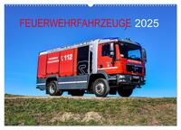 Vorderes Coverbild Feuerwehrfahrzeuge (Wandkalender 2025 DIN A2 quer), CALVENDO Monatskalender