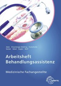 Vorderes Coverbild Arbeitsheft Behandlungsassistenz MFA
