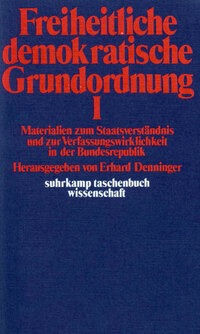 Vorderes Coverbild Freiheitliche demokratische Grundordnung