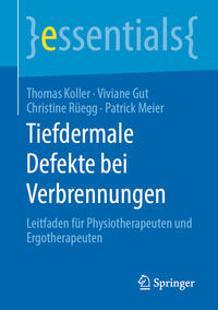 Vorderes Coverbild Tiefdermale Defekte bei Verbrennungen