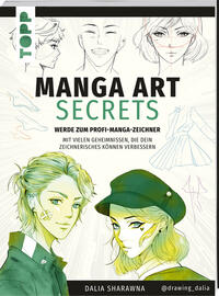 Vorderes Coverbild Manga Art Secrets. Werde zum Profi-Manga-Zeichner