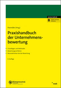 Vorderes Coverbild Praxishandbuch der Unternehmensbewertung