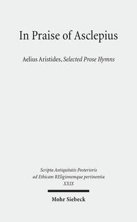 Vorderes Coverbild In Praise of Asclepius