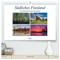 Vorderes Coverbild Südliches Finnland (hochwertiger Premium Wandkalender 2025 DIN A2 quer), Kunstdruck in Hochglanz