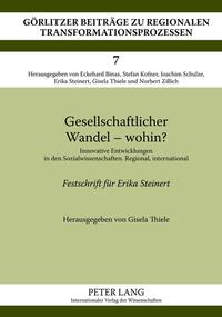 Vorderes Coverbild Gesellschaftlicher Wandel – wohin?
