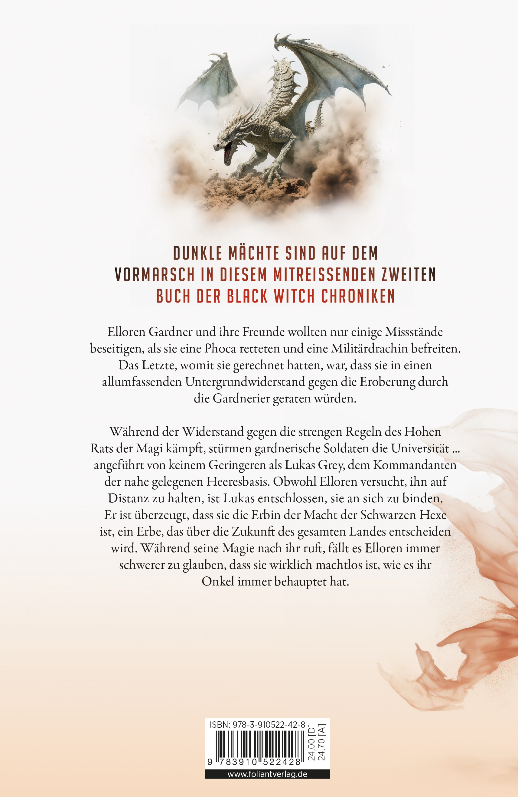 Rückseitencover Black Witch - Erkenntnis