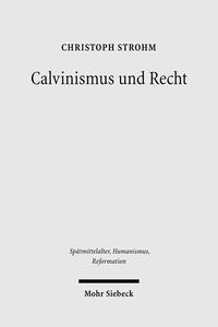 Vorderes Coverbild Calvinismus und Recht