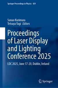 Vorderes Coverbild Proceedings of Laser Display and Lighting Conference 2025