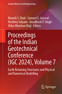 Vorderes Coverbild Proceedings of the Indian Geotechnical Conference (IGC 2024), Volume 7