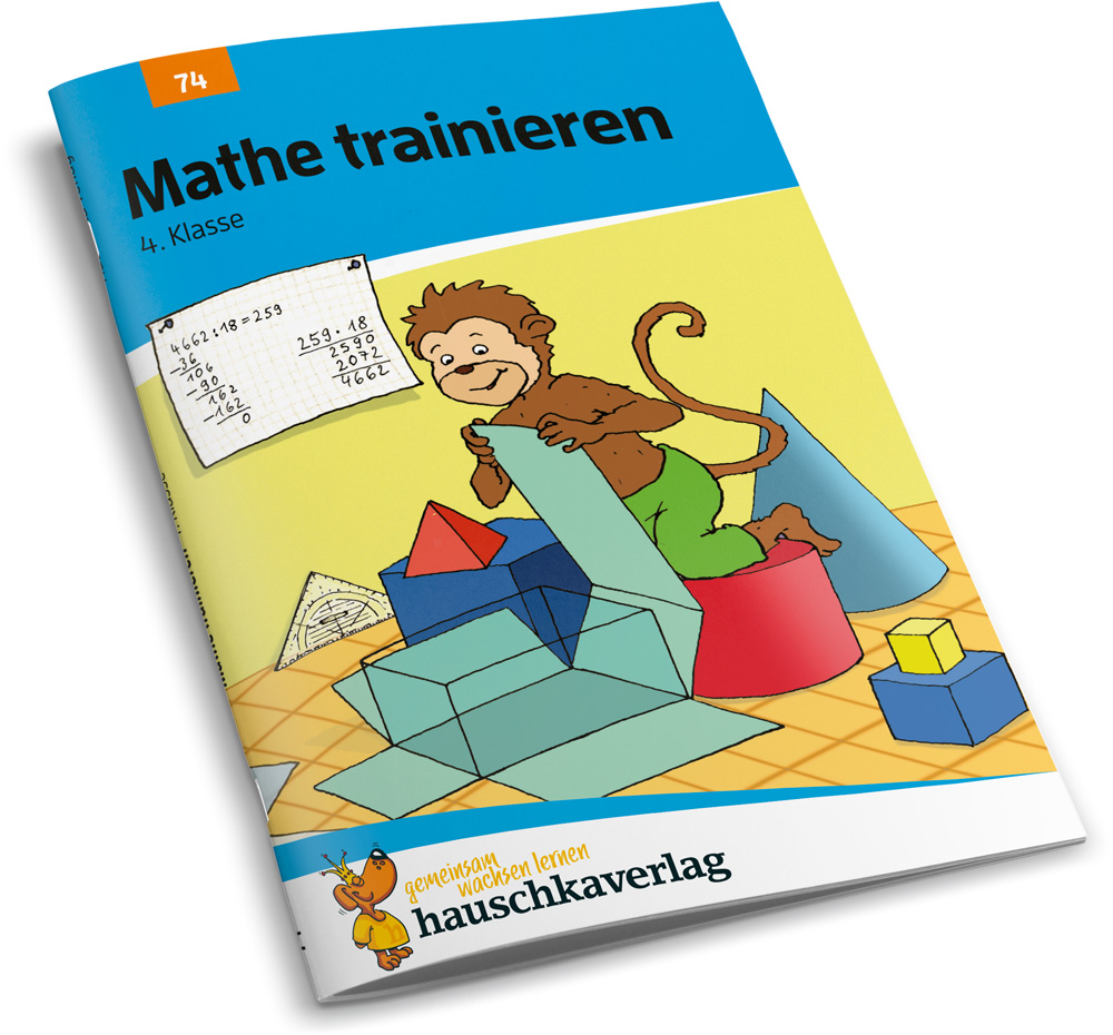 Beispielinhalt (Bild) Übungsheft 4. Klasse - Mathe trainieren