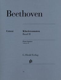 Vorderes Coverbild Ludwig van Beethoven - Klaviersonaten, Band II
