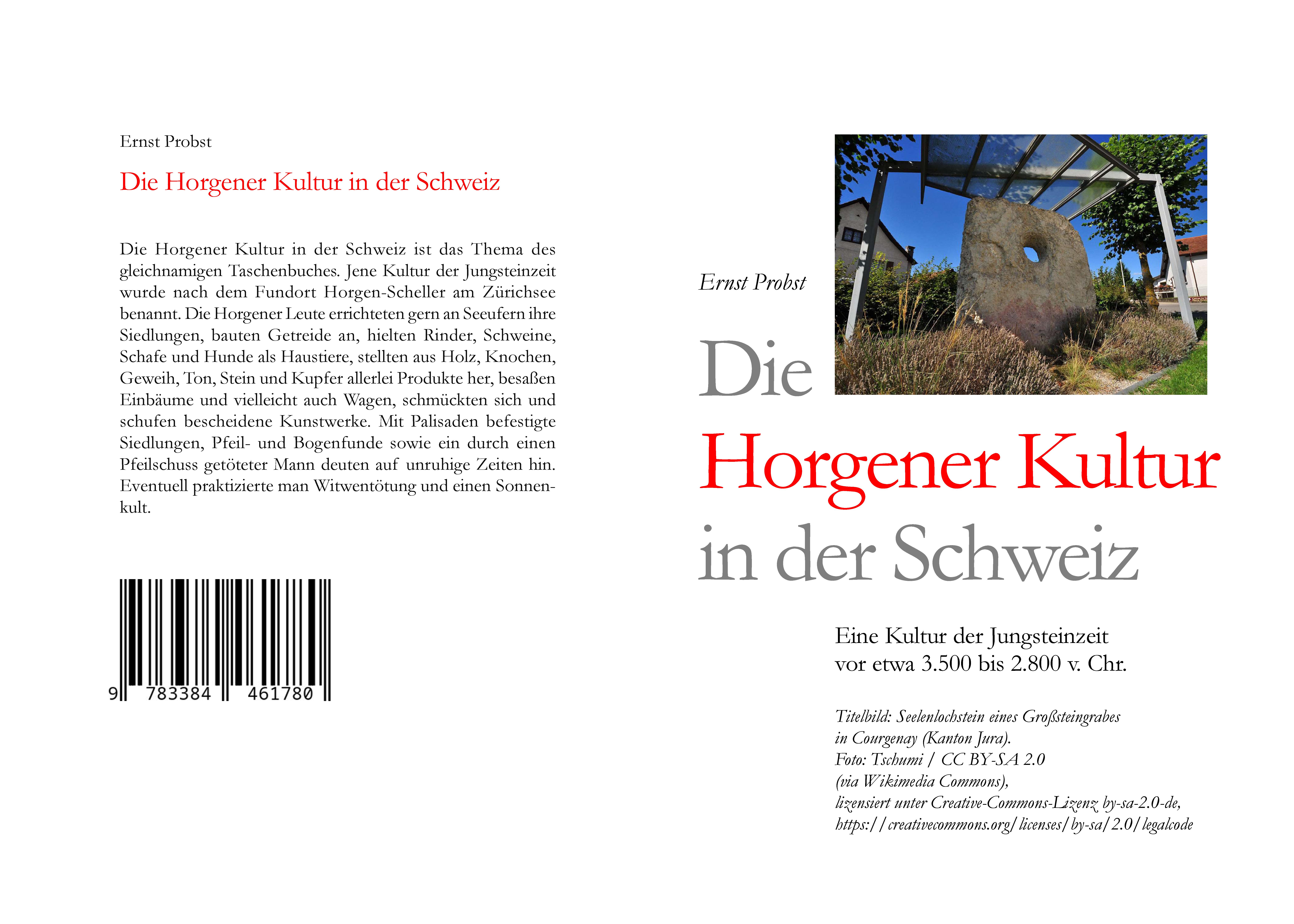 Gesamtes Coverbild Die Horgener Kultur in der Schweiz