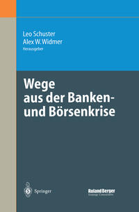 Vorderes Coverbild Wege aus der Banken- und Börsenkrise