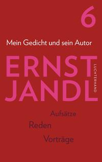 Vorderes Coverbild Mein Gedicht und sein Autor