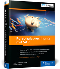 Vorderes Coverbild Personalabrechnung mit SAP