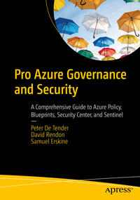 Vorderes Coverbild Pro Azure Governance and Security