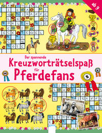 Vorderes Coverbild Der spannende Kreuzworträtselspaß für Pferdefans