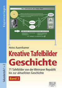 Vorderes Coverbild Kreative Tafelbilder Geschichte - Band 3