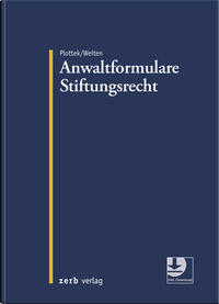 Vorderes Coverbild Anwaltformulare Stiftungsrecht