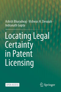 Vorderes Coverbild Locating Legal Certainty in Patent Licensing