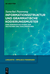 Vorderes Coverbild Informationsstruktur und grammatische Kodierungsmuster
