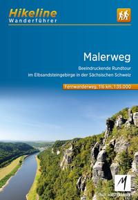 Vorderes Coverbild Wanderführer Malerweg