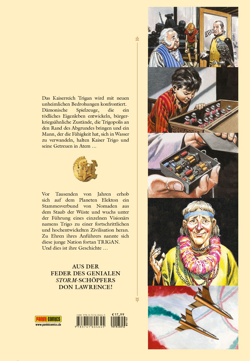 Rückseitencover Trigan