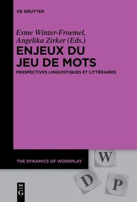 Vorderes Coverbild Enjeux du jeu de mots