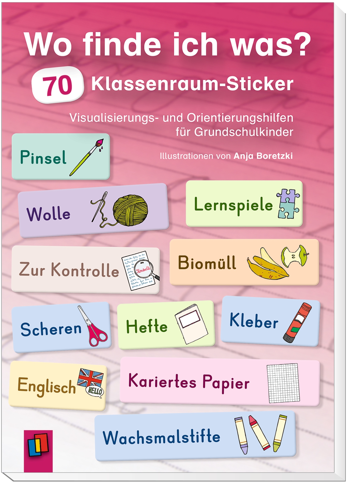 Anderes Coverbild Wo finde ich was? 70 Klassenraum-Sticker